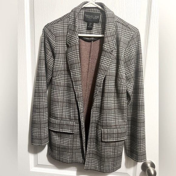 Rachel Zoe Jackets & Blazers - Rachel Zoe Checkered with Pockets Open Knit Blazer💖